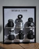 Botanical Clicker - Monochrome 黑灰極簡盲盒系列|<br>日本聯名 3D打印塊根植物模型 Art Toy